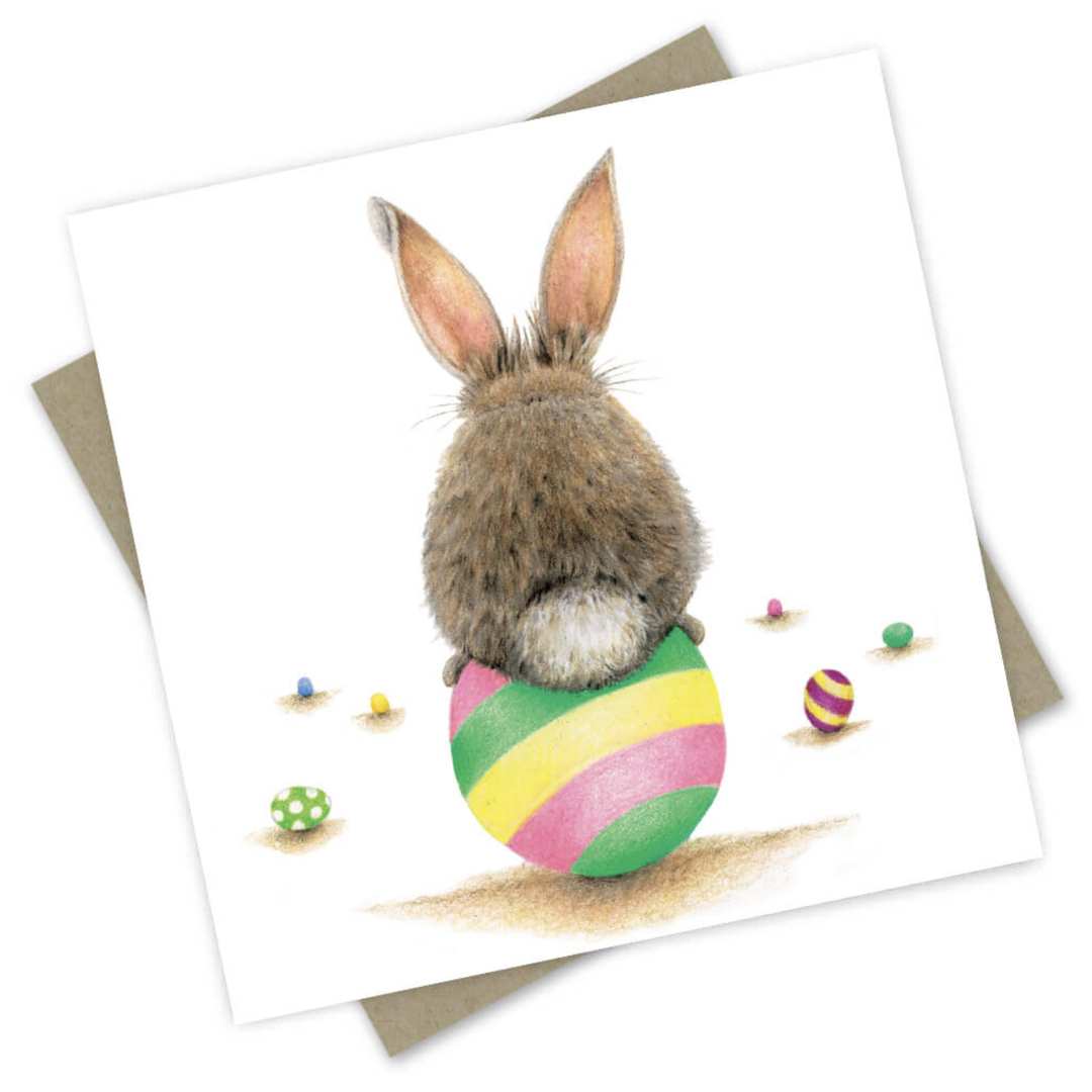 Easter Card - Bunny Bottoms