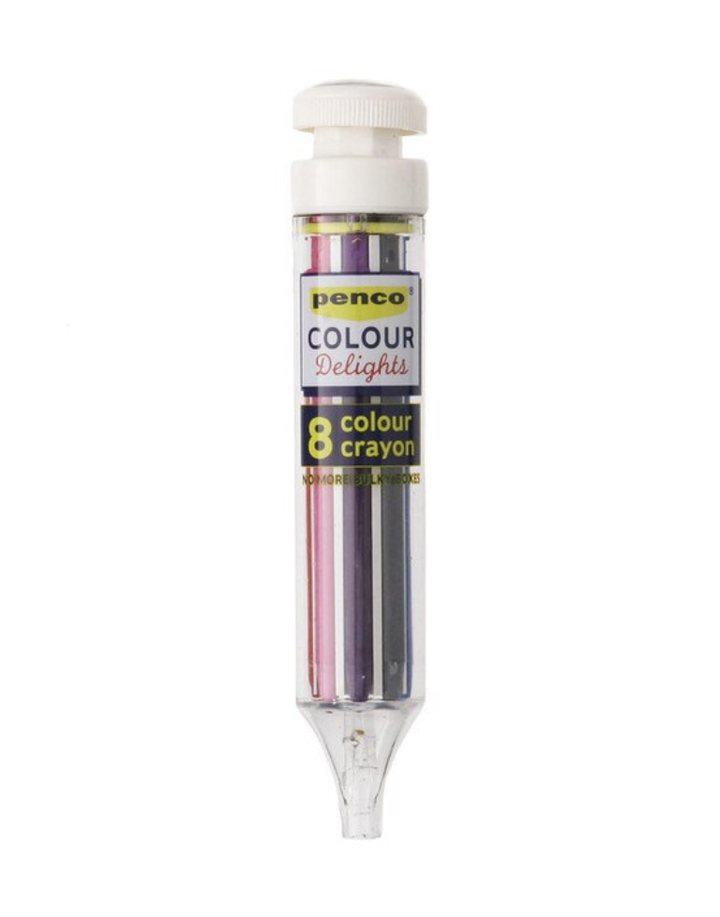 Penco - 8 Colour Crayon Pen
