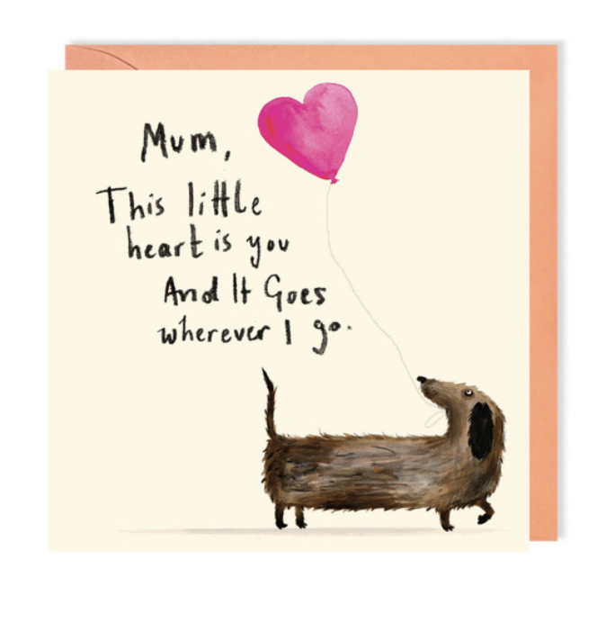 Charley Rabbit Card - Mum Little Heart