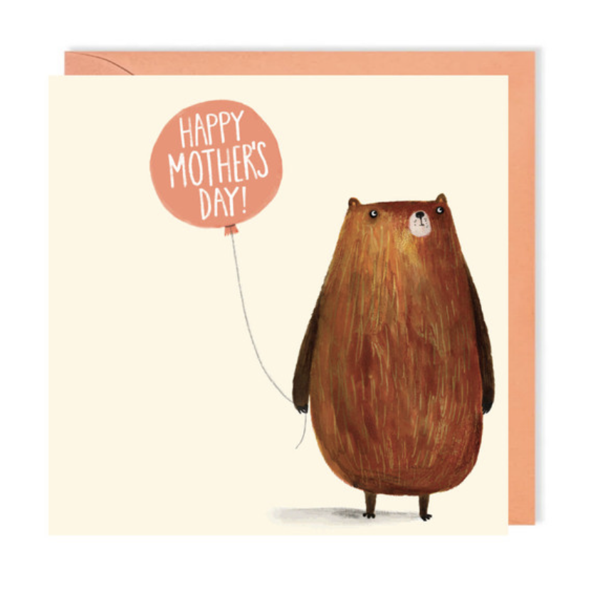 Charley Rabbit Card - Bear Balloon