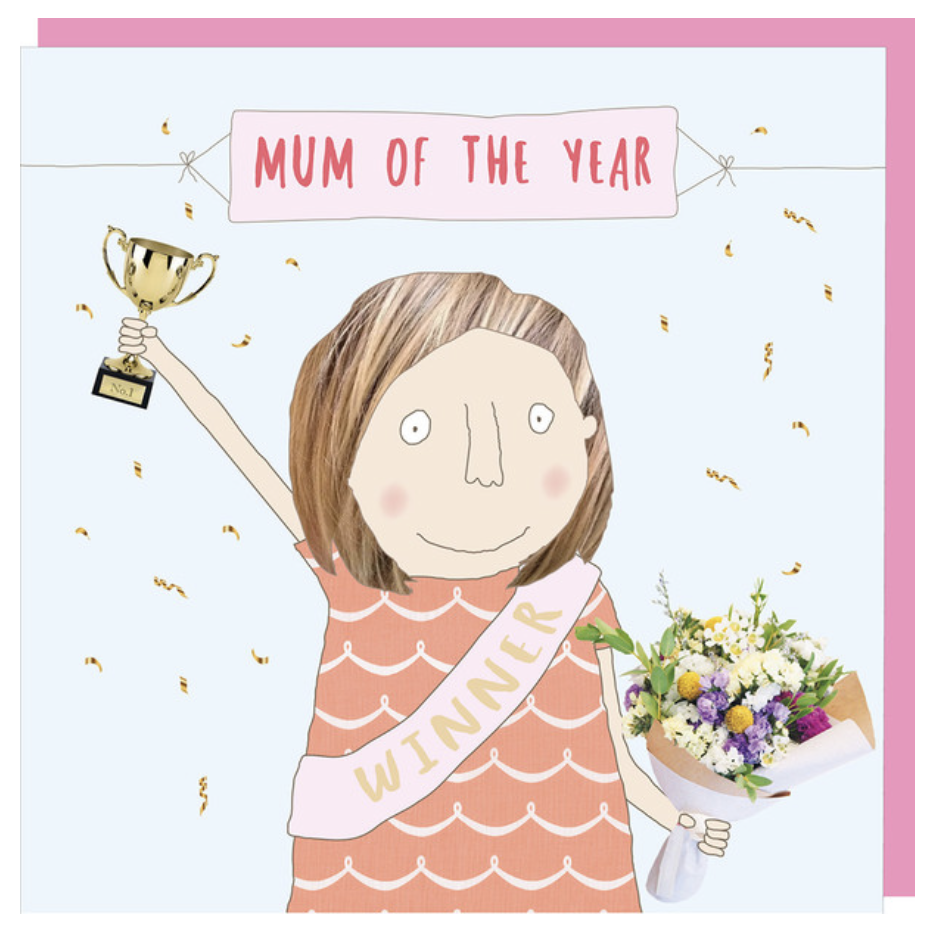 Rosie Made A Thing Card - Mum Of The Year