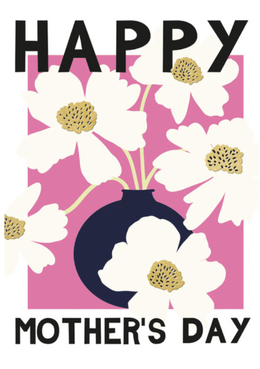 Seasons Card - Cosmos (Gold Foil)