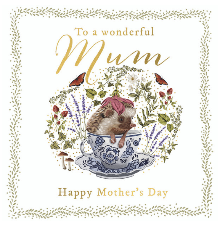 Tale & Ivy Card - Hedgehog In A Teacup
