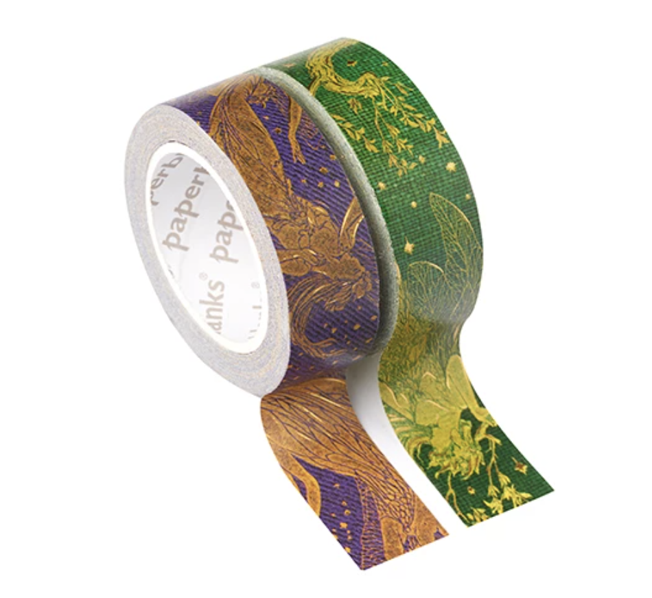 Washi Tape Pack - Olive Fairy/Violet Fairy