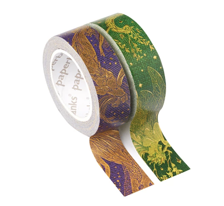 Washi Tape Pack - Olive Fairy/Violet Fairy