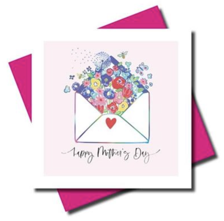 Marina B Designs Card - Mum Floral Envelope