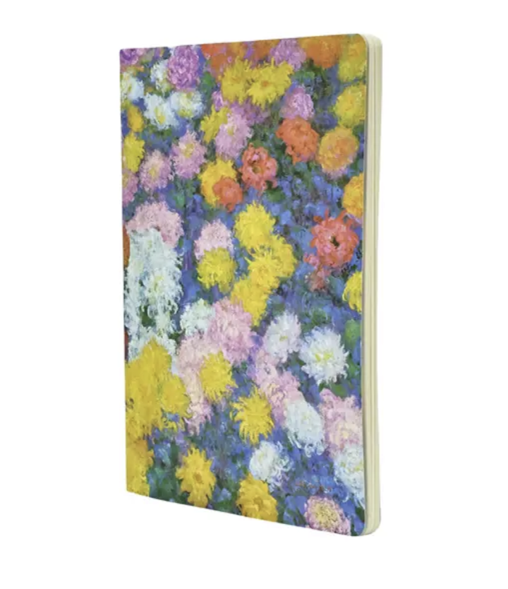 Cahier Journal - Monet's Chrysanthemums