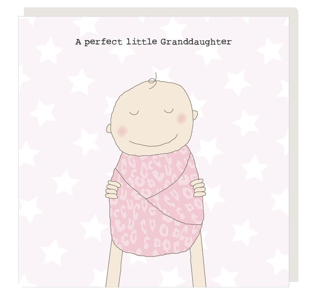 Rosie Made A Thing Card - Perfect Granddaughter