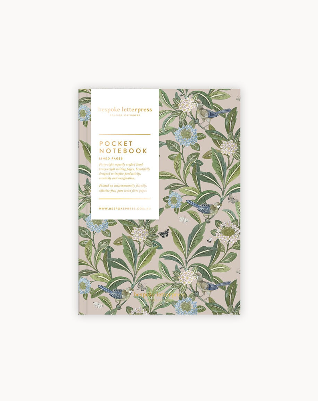 Bespoke Pocket Notebook - Summer Garden