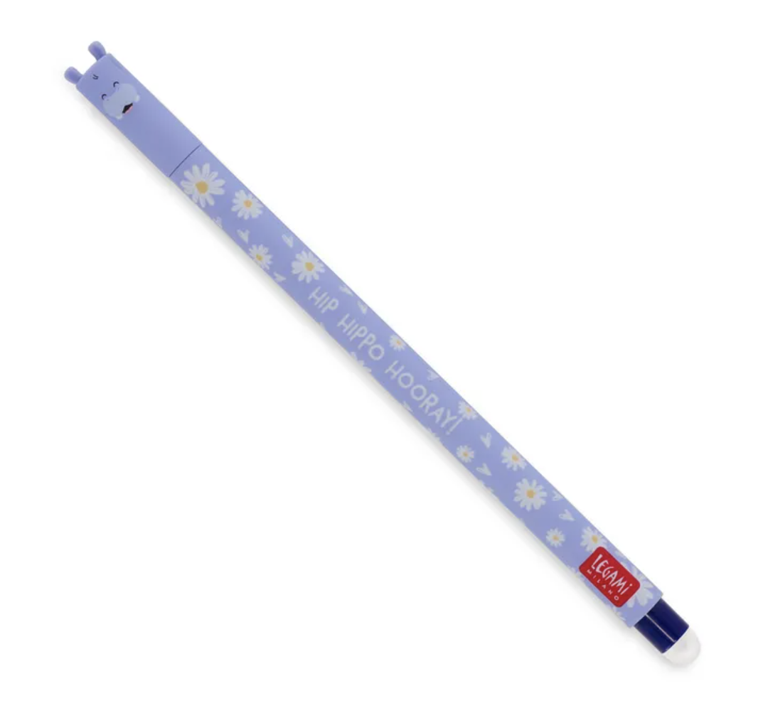 Erasable Gel Pen - Hippo