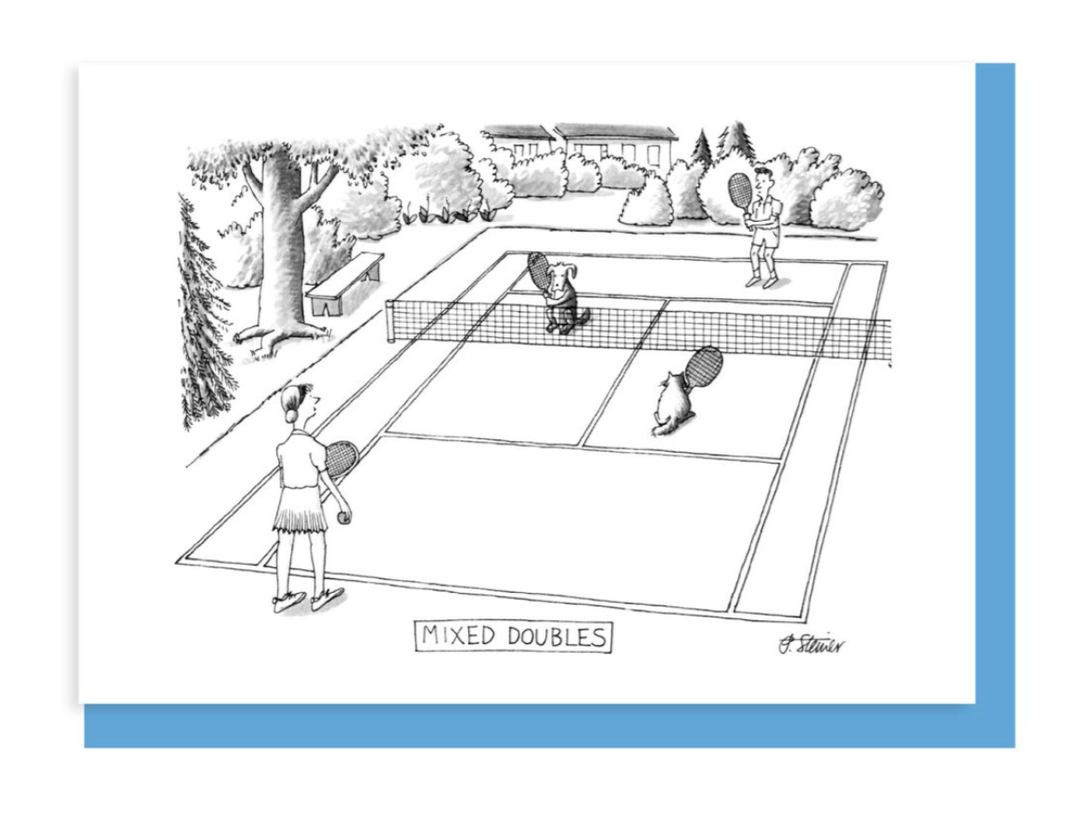 The New Yorker Card - Mixed Doubles