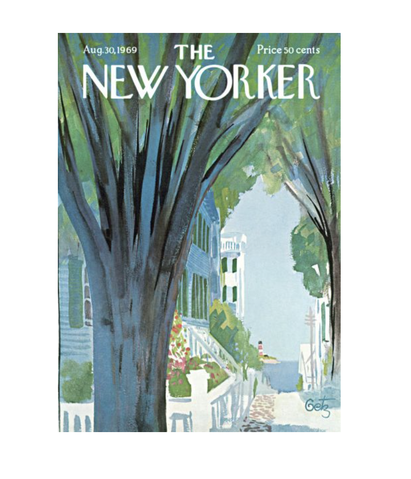 The New Yorker Card - Coastal Town