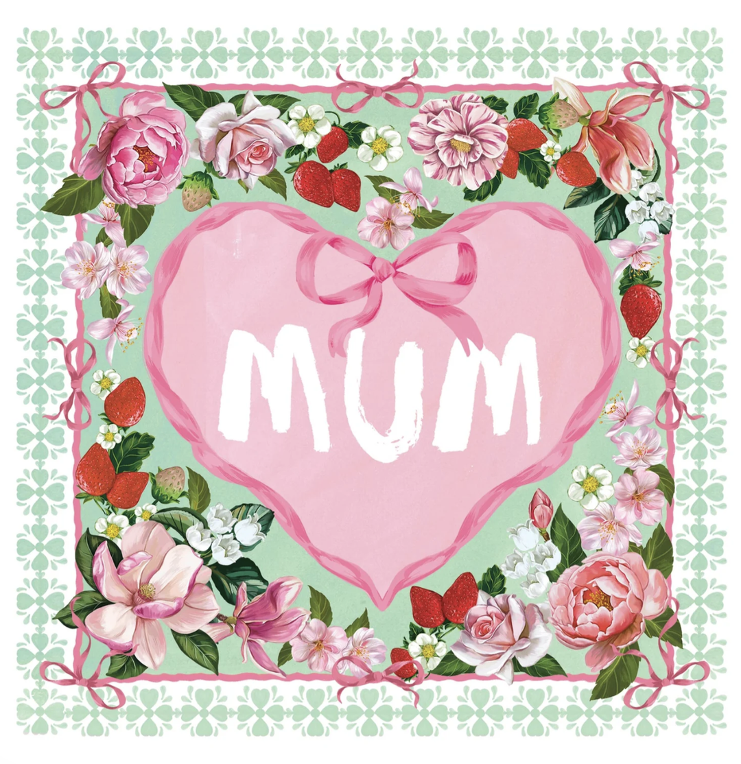 La La Land Card -Mum Strawberries and Roses
