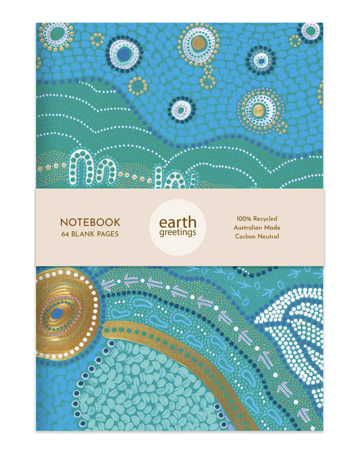 Earth Greetings A5 Notebook (Blank) - Our Favourite Place