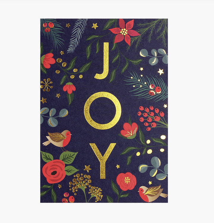 Small Boxed Christmas Cards - Joy