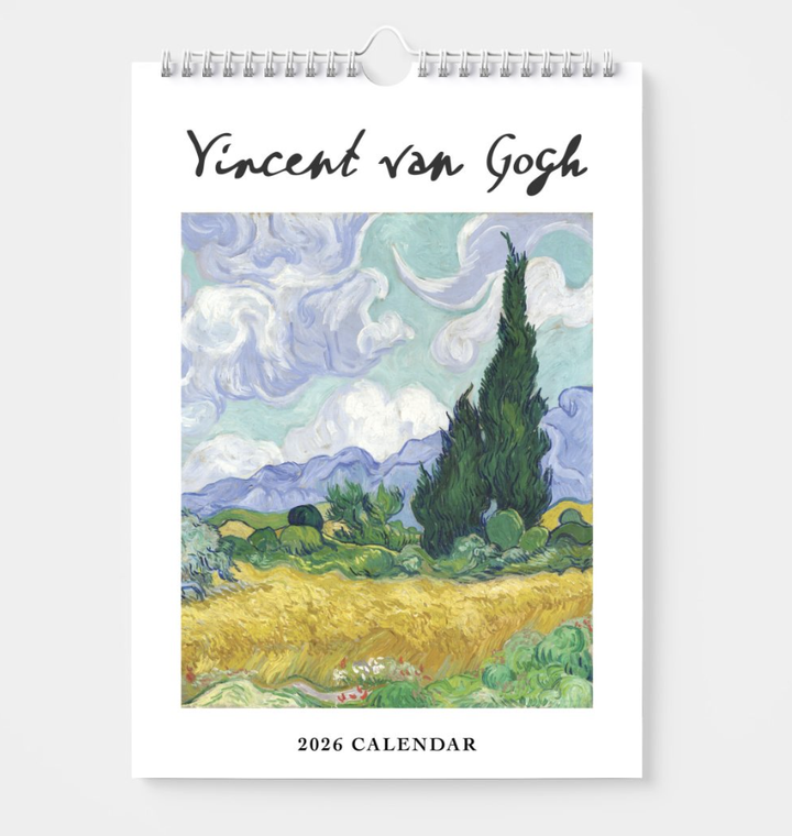 BIP 2026 Wall Calendar - Vincent Van Gogh