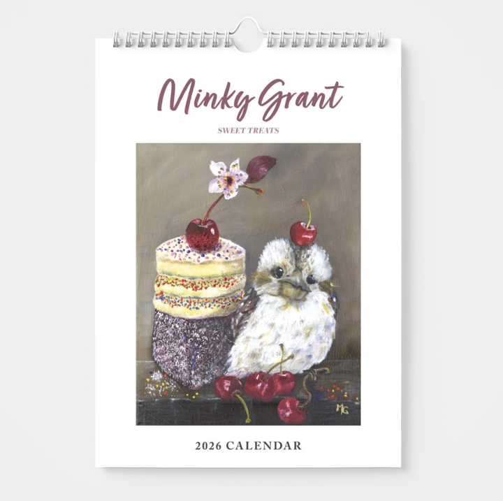 BIP 2026 Wall Calendar - Minky Grant