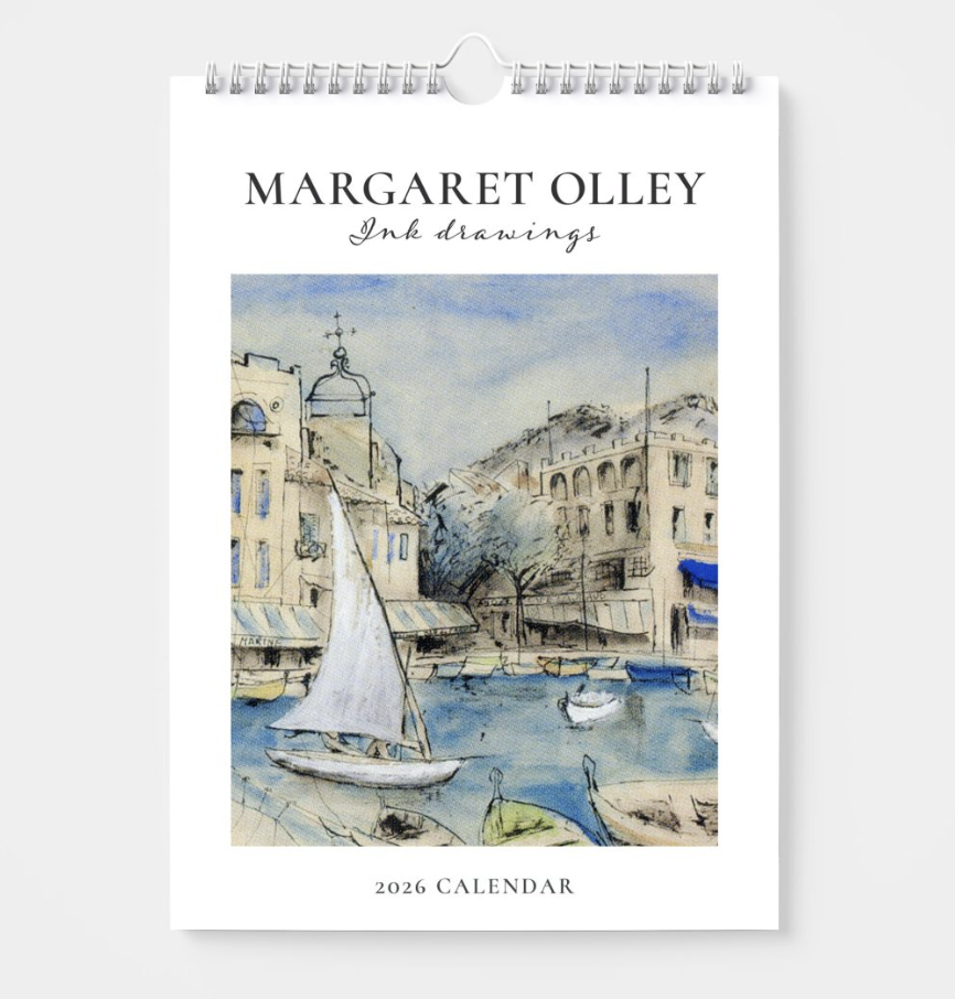 BIP 2026 Wall Calendar - Margaret Olley Inks