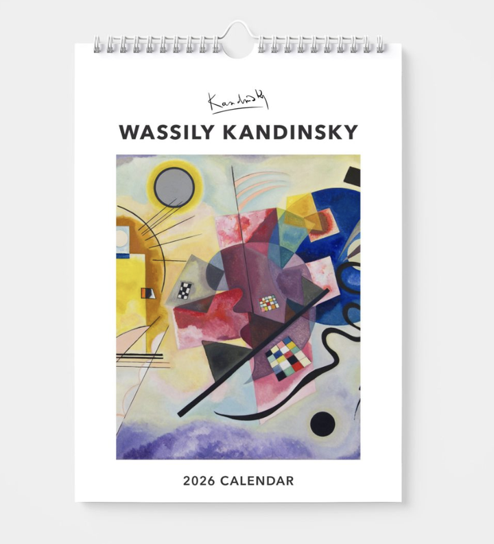 BIP 2026 Wall Calendar - Kandinsky