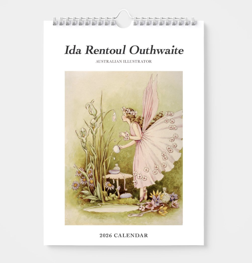 BIP 2026 Wall Calendar - Ida Rentoul Outhwaite