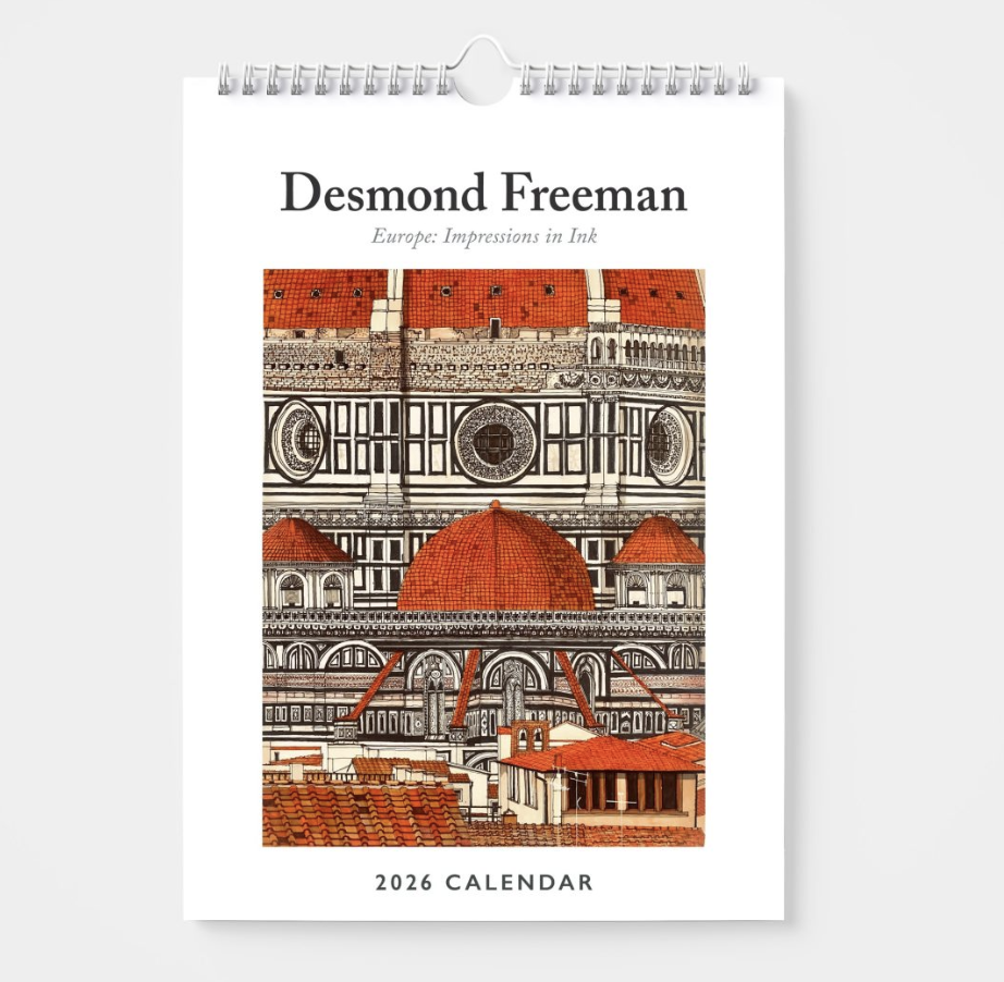 BIP 2026 Wall Calendar - Desmond Freeman