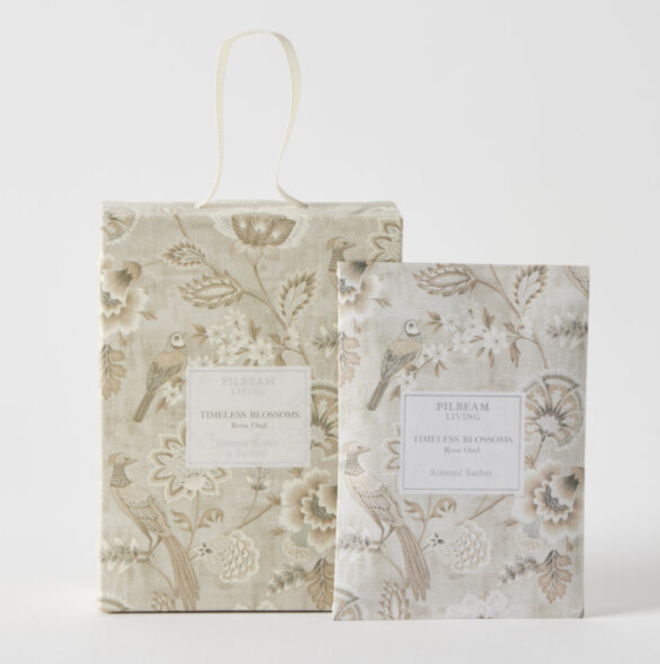 Mini Scented Sachets - Timeless Blossoms - Rose Oud