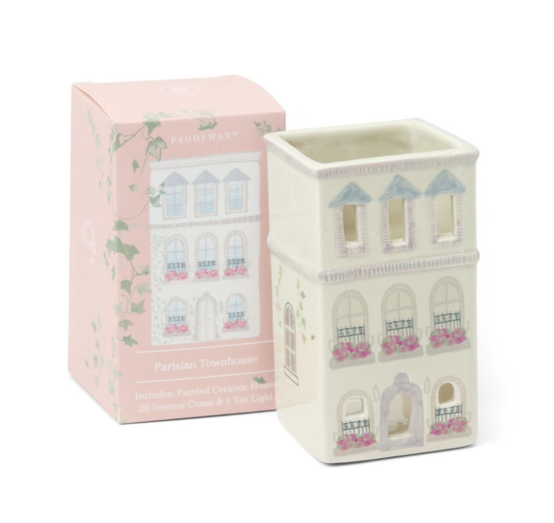 Incense Ceramic House - Parisian Townhouse