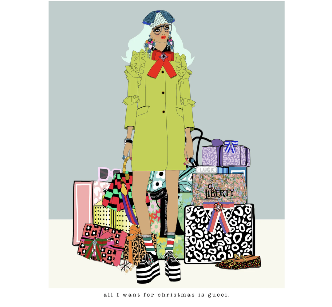 Verrier Card - All I Want For Christmas Is Gucci