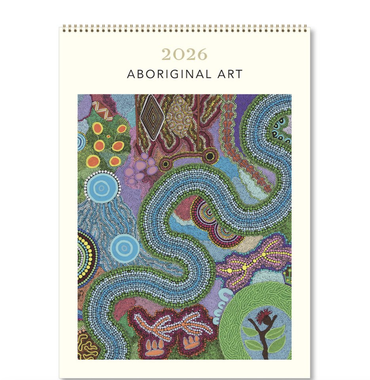 Hello Sunday 2026 Medium Calendar - Aboriginal Art