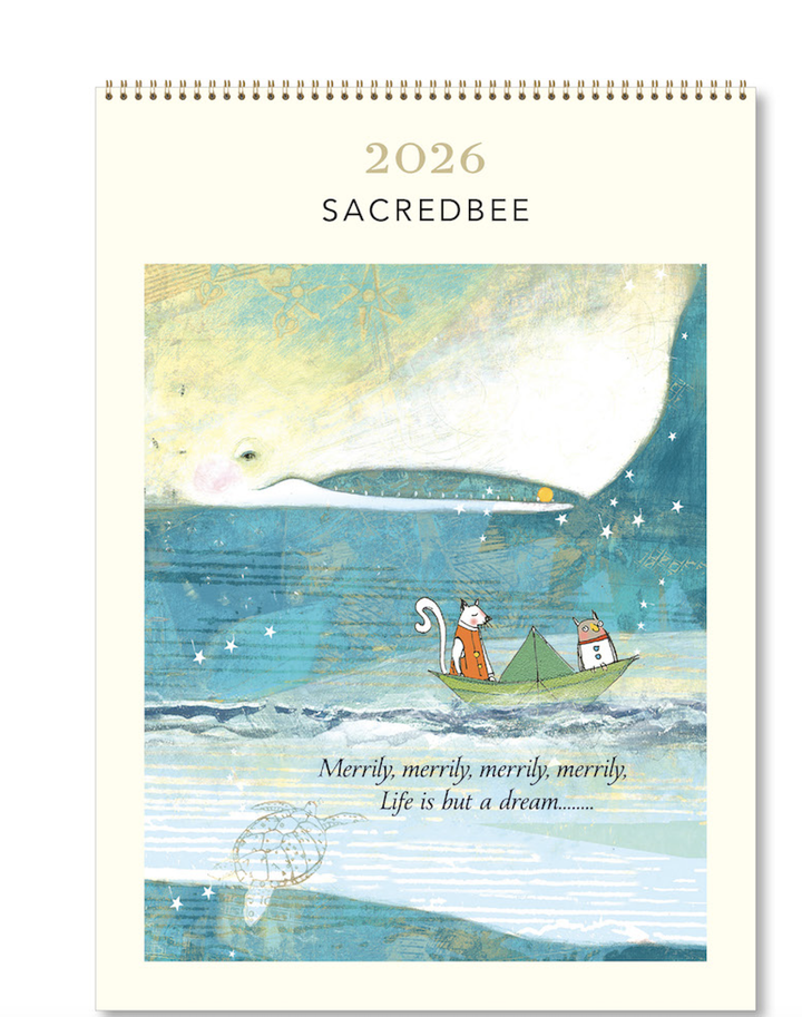 Hello Sunday 2026 Medium Calendar - Sacredbee