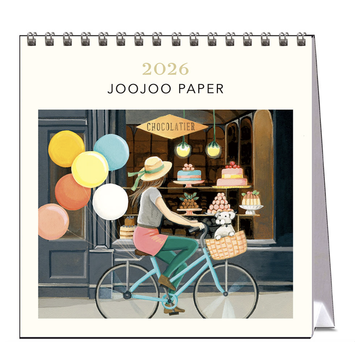 Hello Sunday 2026 Desk Calendar - JooJoo Paper