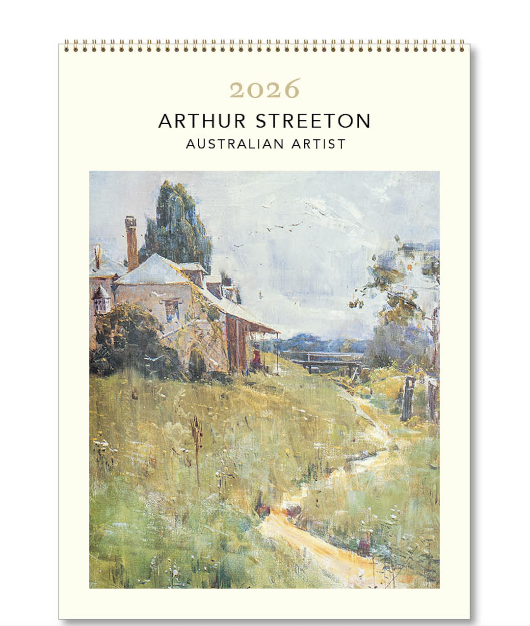 Hello Sunday 2026 Medium Calendar - Arthur Streeton