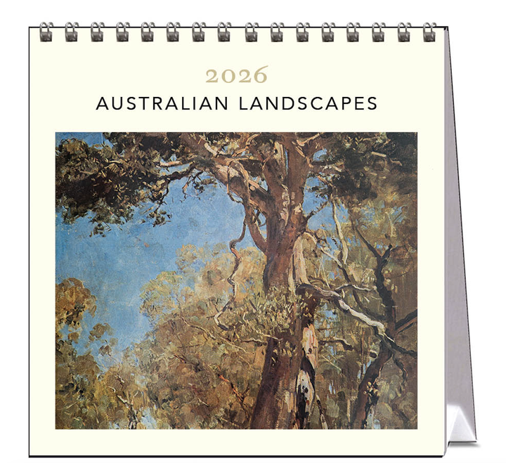 Hello Sunday 2026 Desk Calendar - Australian Landscapes