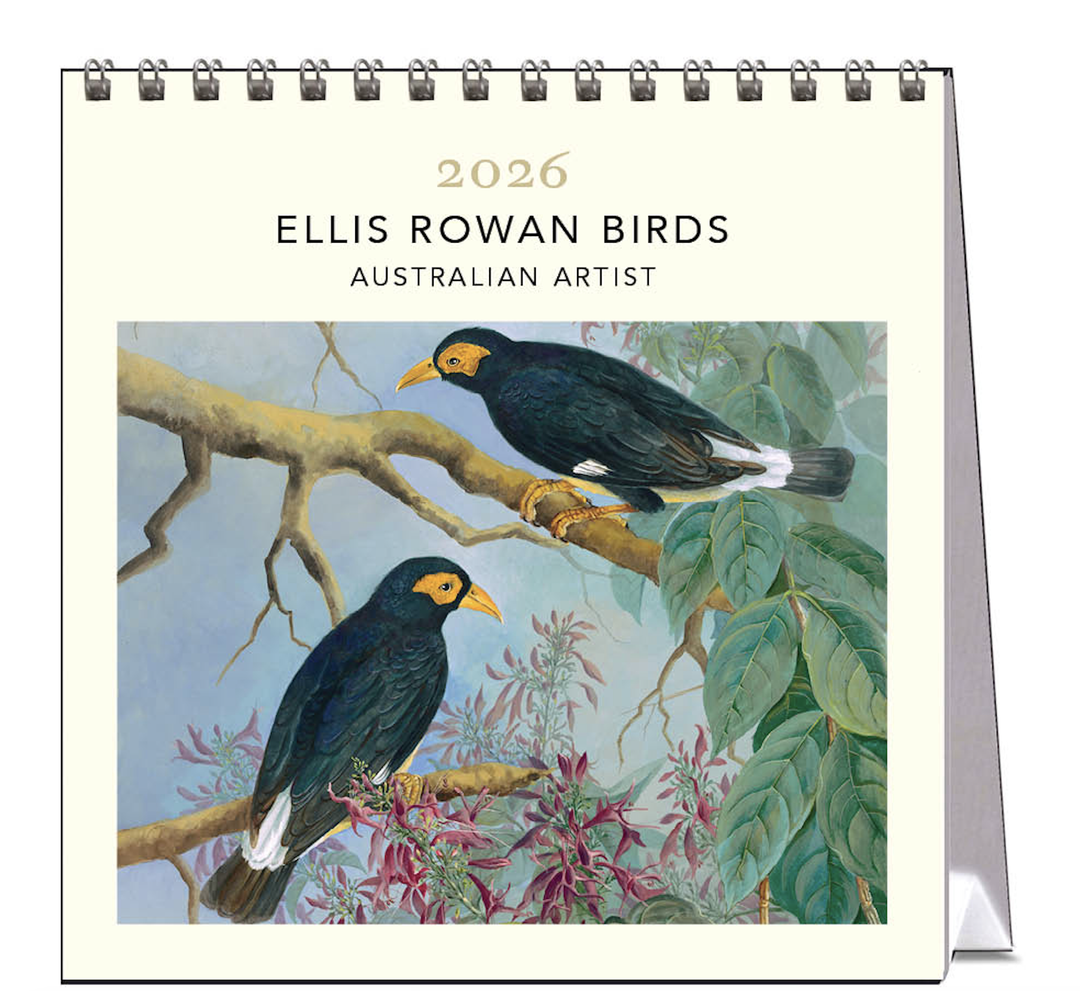 Hello Sunday 2026 Desk Calendar - Ellis Rowan Birds