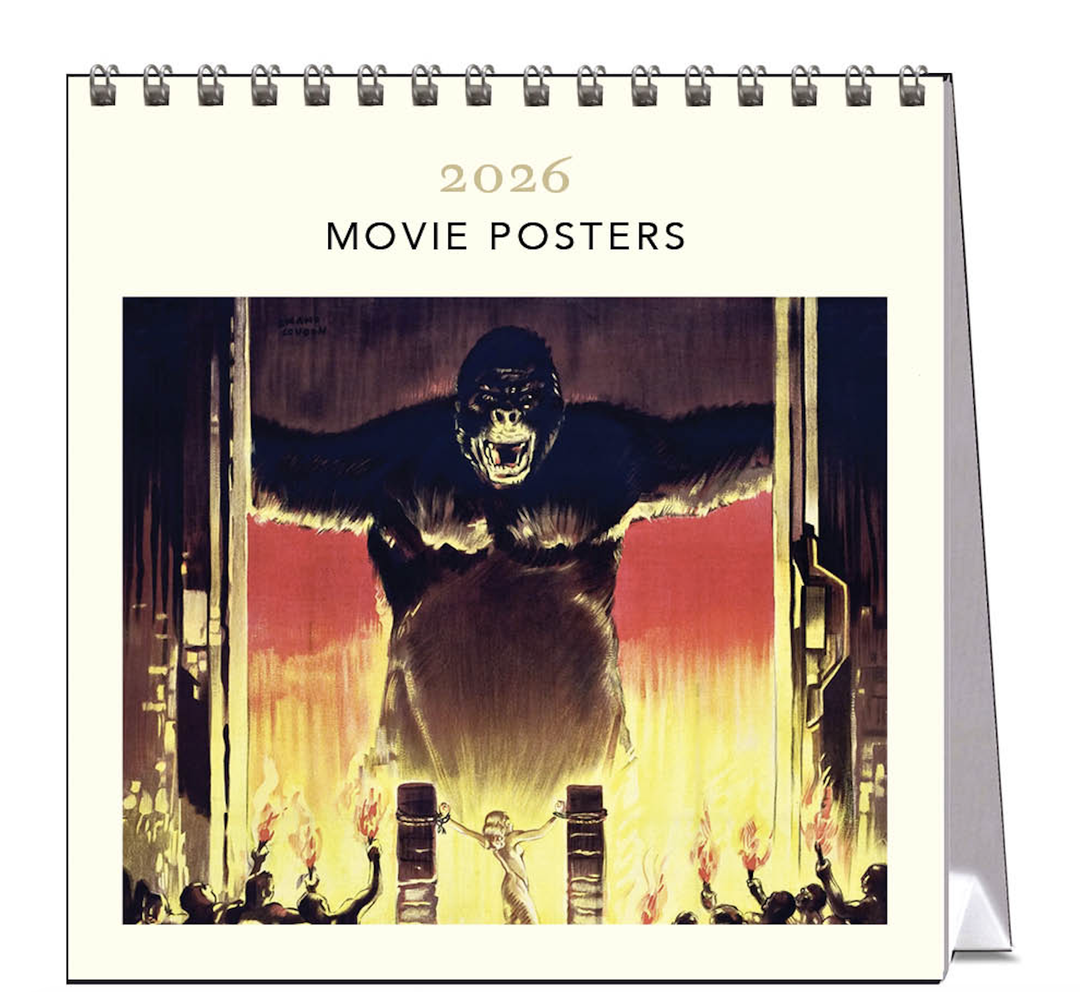 Hello Sunday 2026 Desk Calendar - Movie Posters