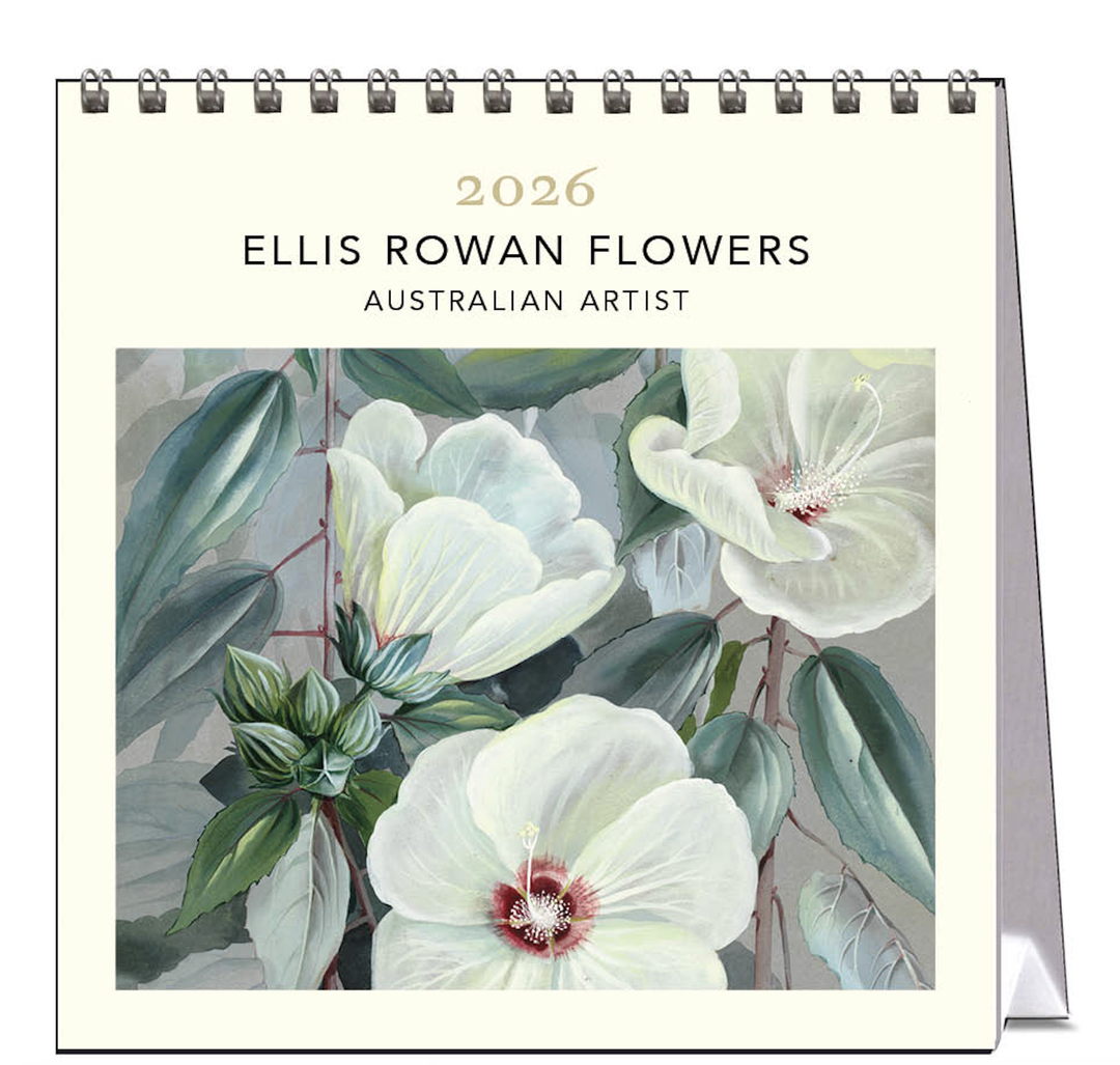 Hello Sunday 2026 Desk Calendar - Ellis Rowan Flowers