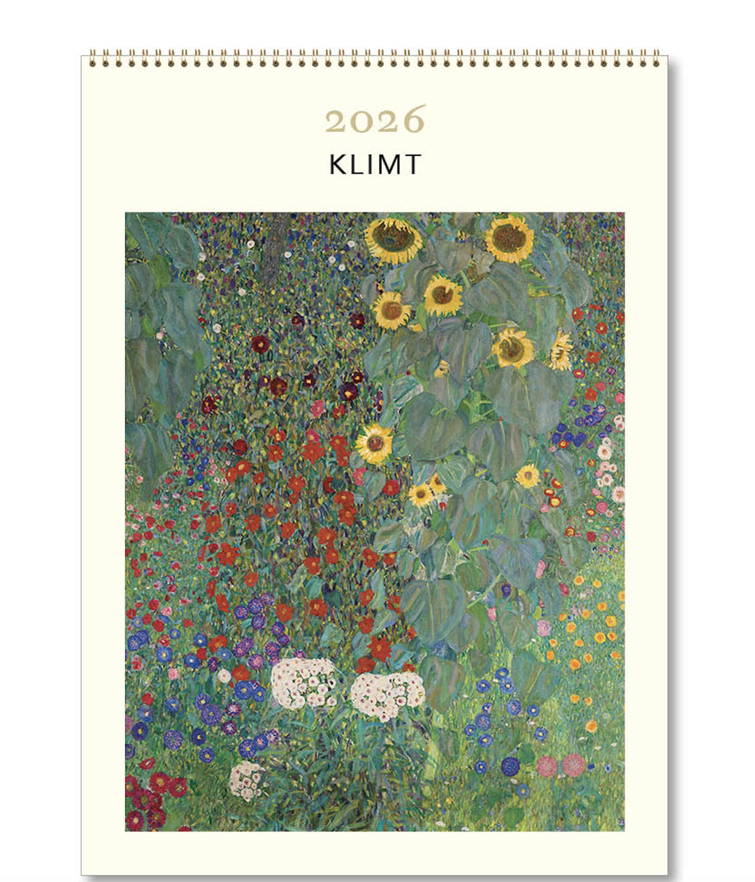 Hello Sunday 2026 Medium Calendar - Klimt
