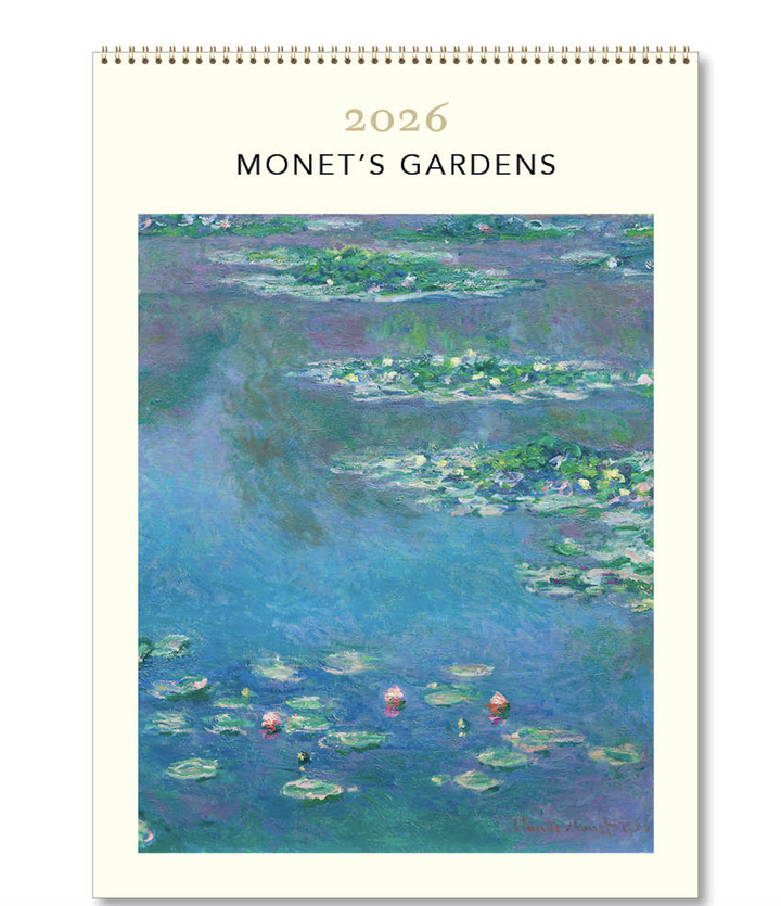 Hello Sunday 2026 Medium Calendar - Monet's Gardens