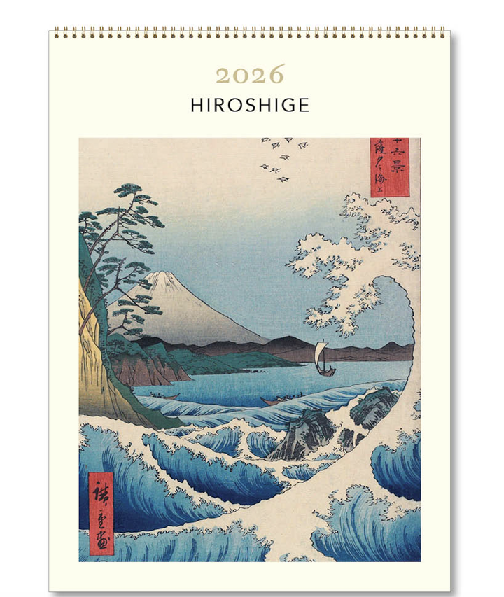 Hello Sunday 2026 Medium Calendar - Hiroshige