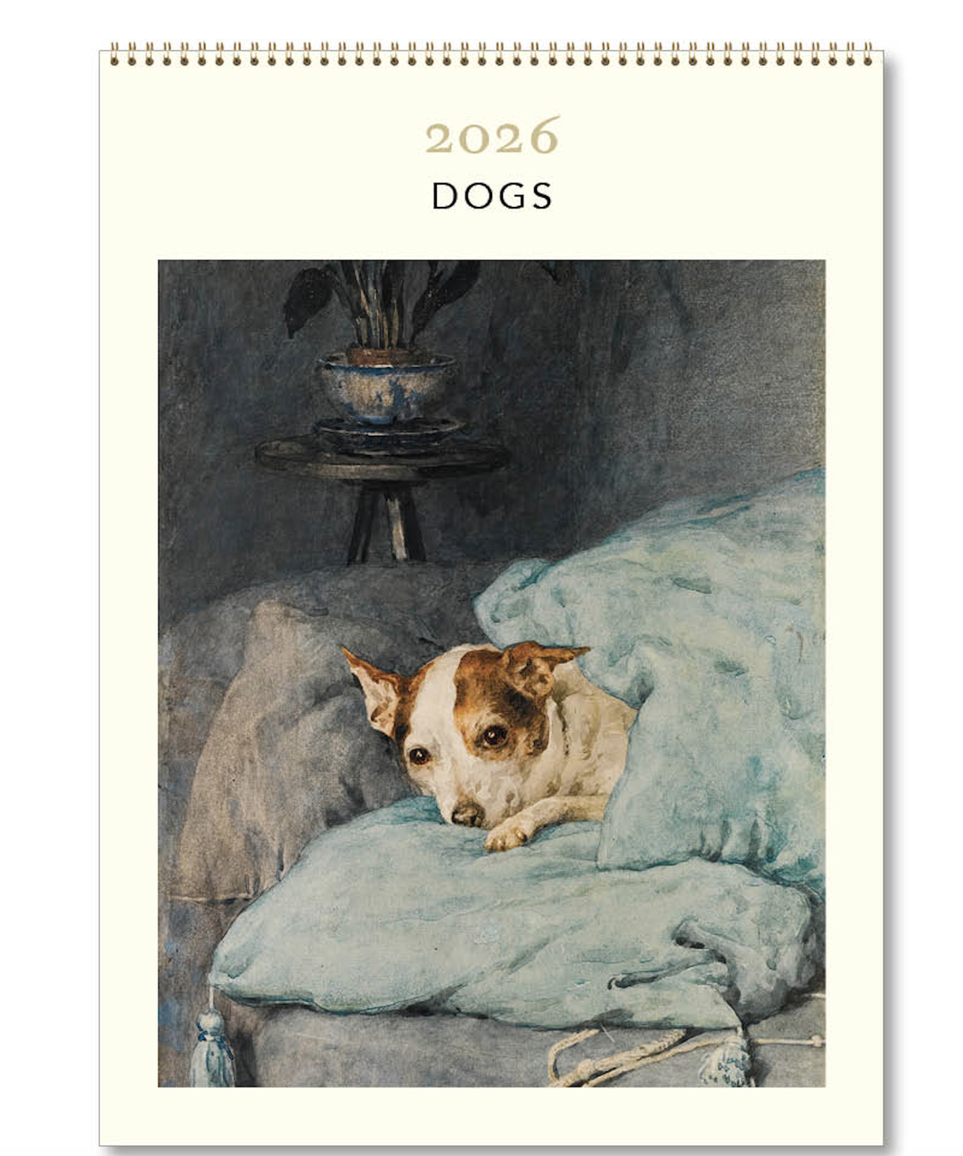 Hello Sunday 2026 Medium Calendar - Dogs