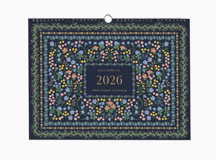 Rifle Paper Co - 2026 Appointment Calendar - Wildwood
