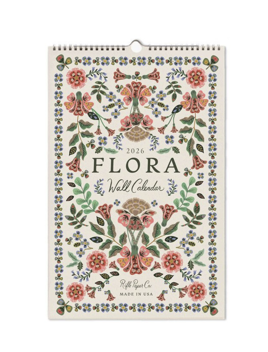 Rifle Paper Co - 2026 Wall Calendar - Flora