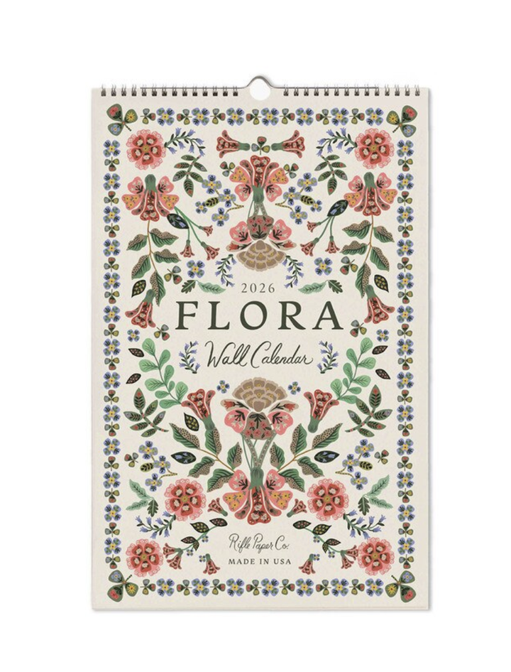 Rifle Paper Co - 2026 Wall Calendar - Flora