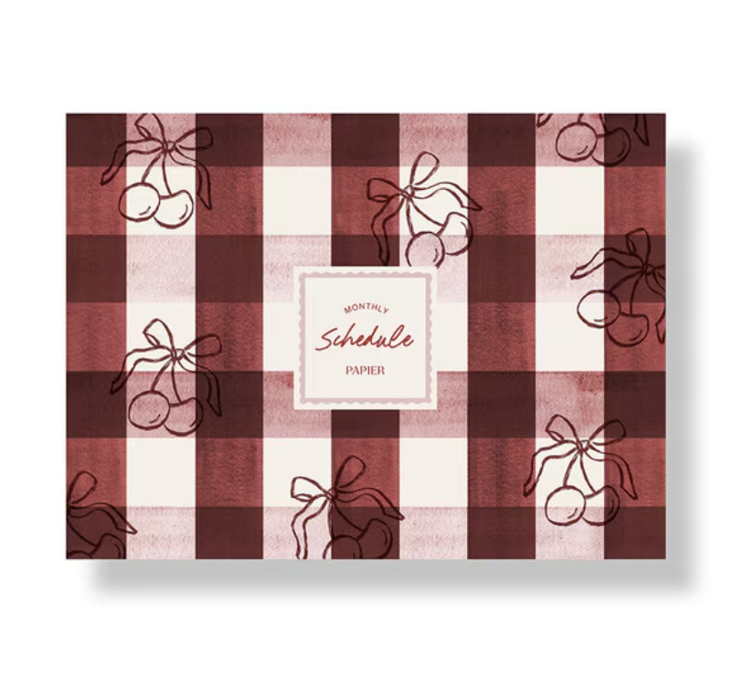 Papier Monthly Planning Pad - Picnic Productivity
