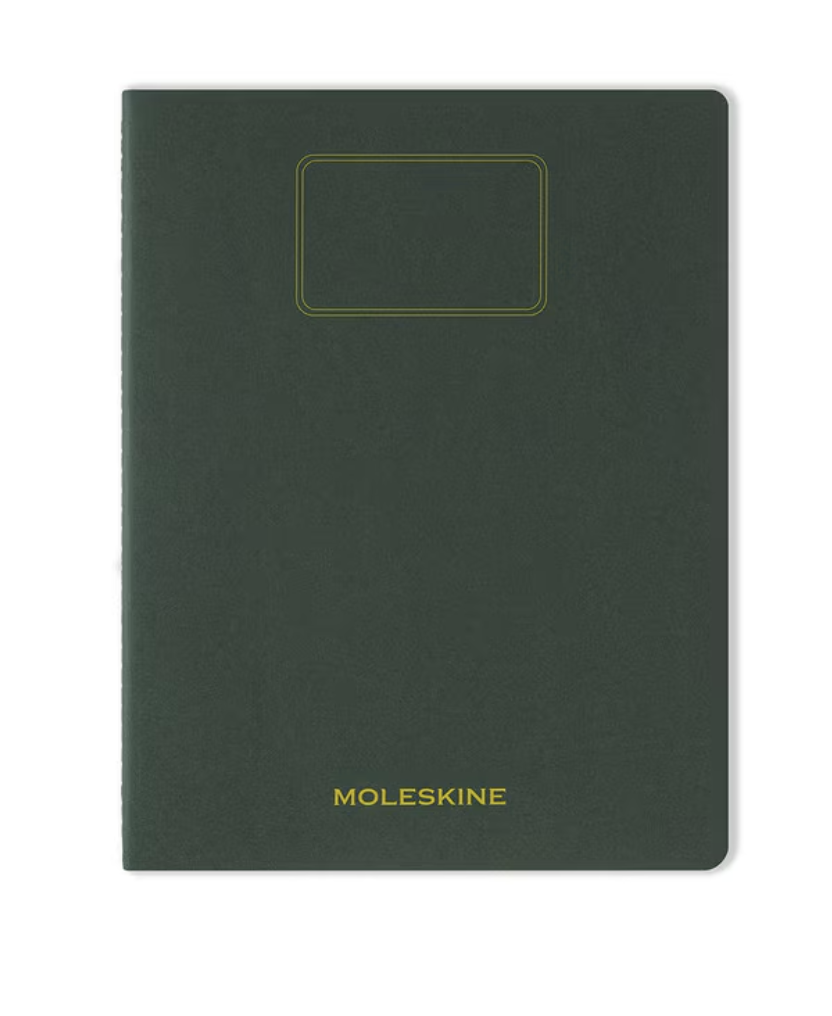 Moleskine Student Cahier Extra Extra Large, Ruled - Myrtle Green