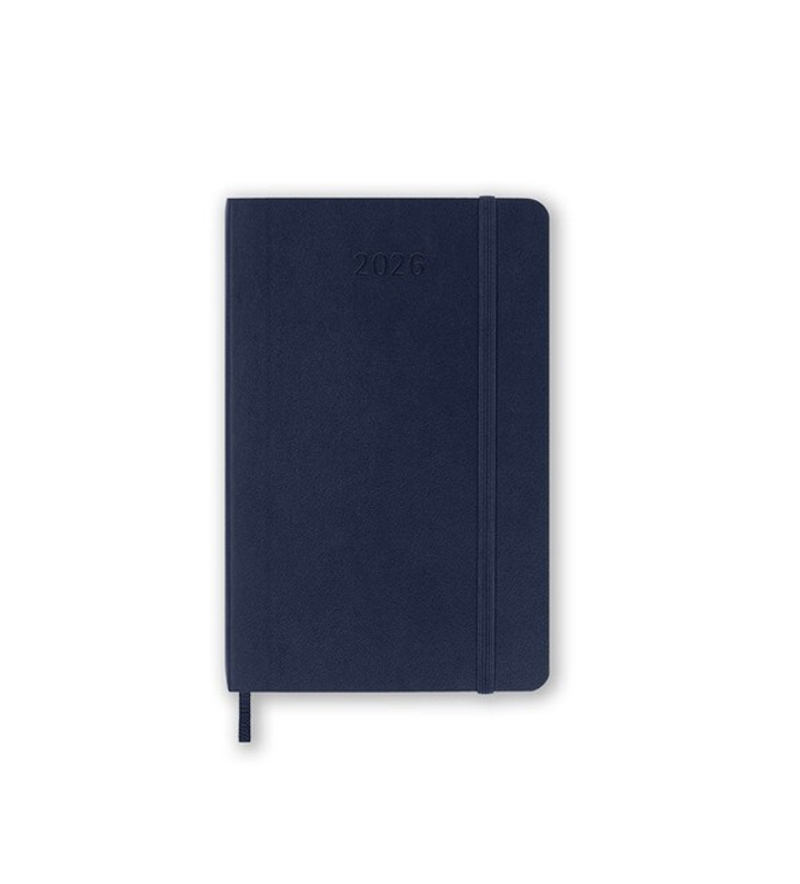 Moleskine 2026 Weekly, Pocket, Soft Cover Diary - Sapphire Blue