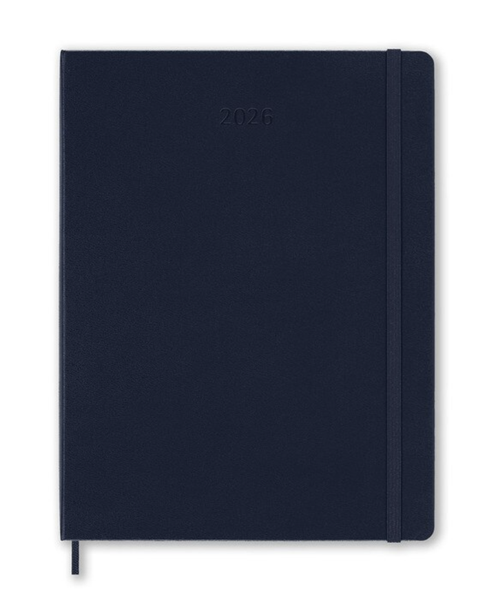 Moleskine 2026 Weekly Extra Large, Hard Cover Diary - Sapphire Blue