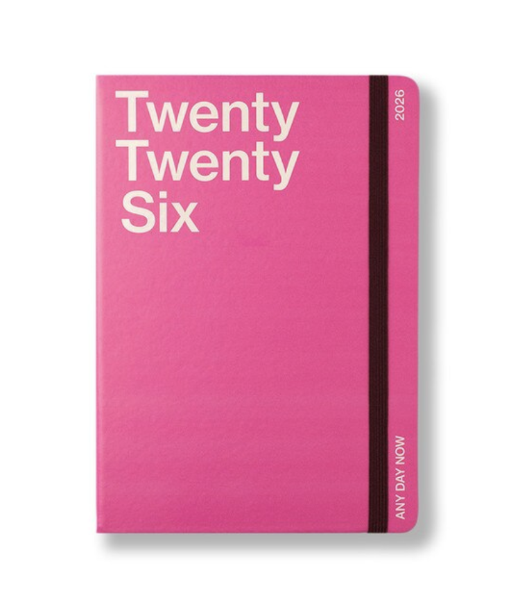 Any Day Now 2026 A5, Weekly Scheduler Diary - Orchid