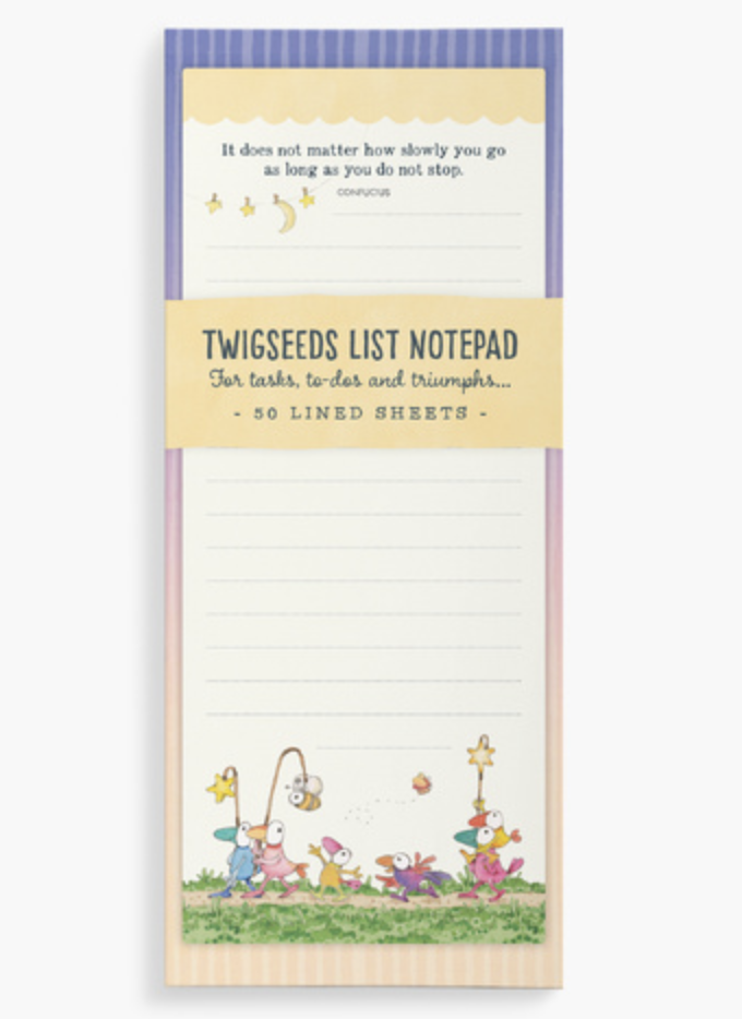 Twigseed List Notepad - Lanterns