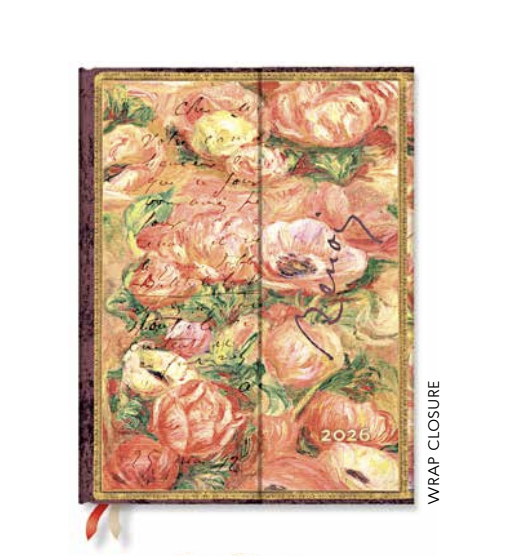 2026 Renoir, Letter to Morisot, Ultra, Day-at-a-Time, Hardcover Diary
